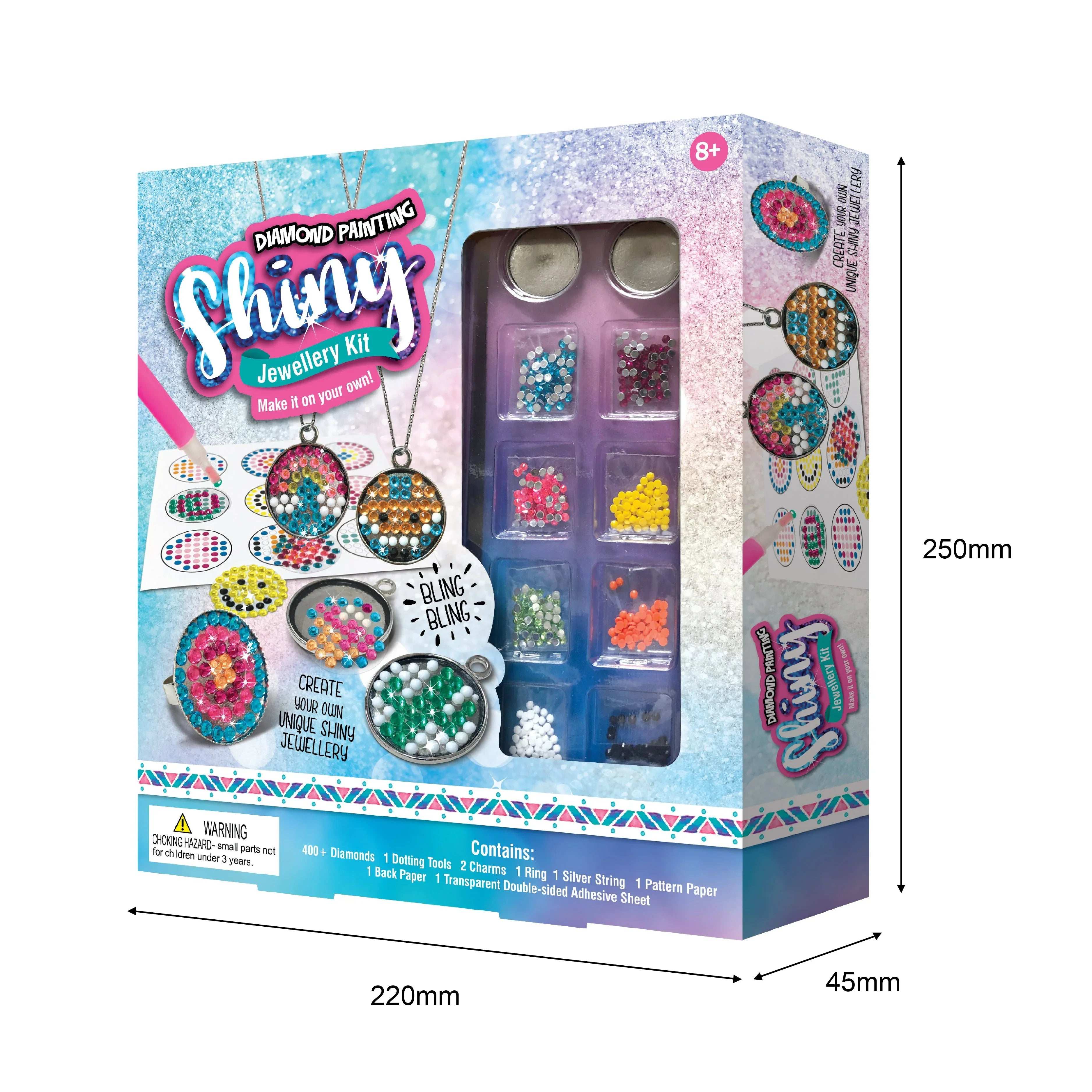 Diamond Painting Shiny Jewellery Kit for kids in Kuwait